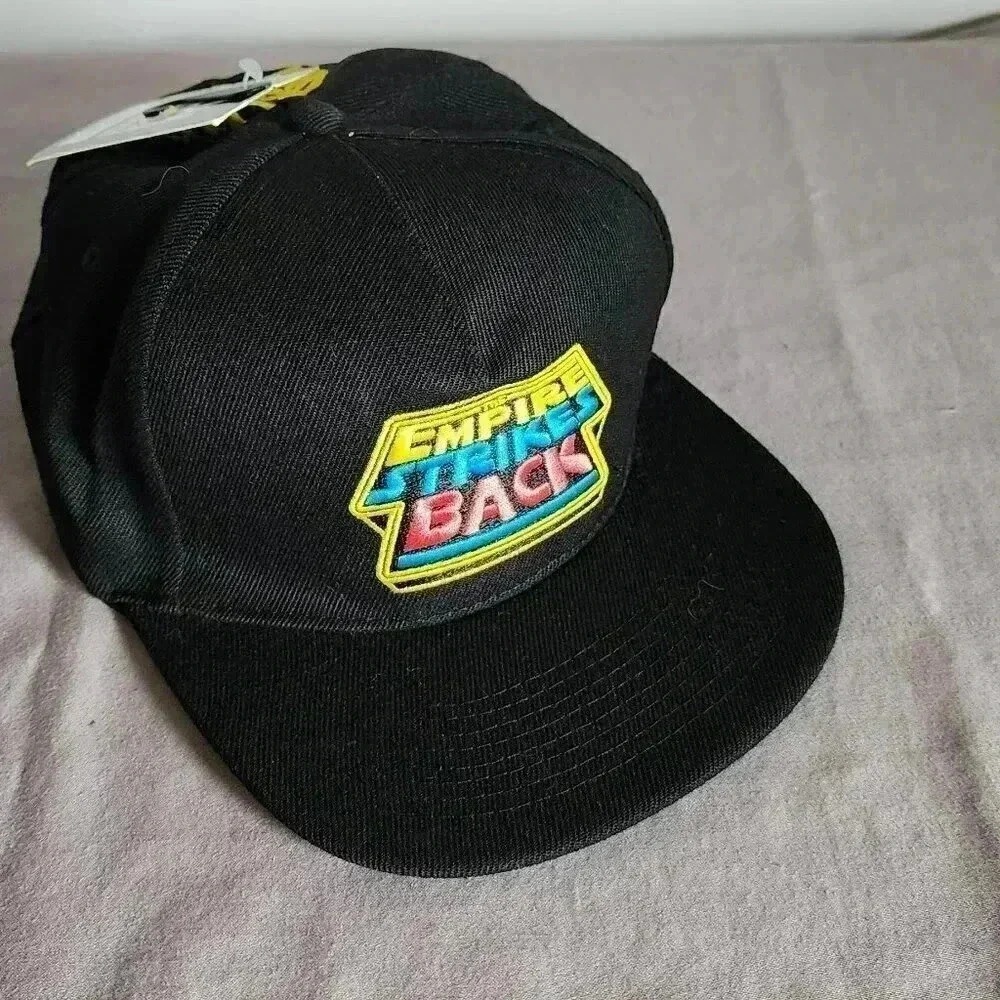 Star Wars Empire Strikes Back 40th Anniversary Funko Snapback Hat Black STH0013